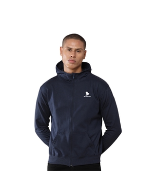 Greys & Blues Unisex Rocky Hoodie with Zip - Navy Blue